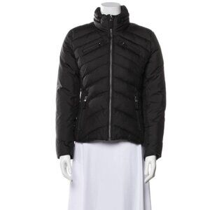Marc New York Andrew Marc Black Fitted Down  Puffer Jacket size SP